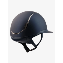 Samshield - Miss Shield 2.0 - Shadowmatt navy skall (Trim og blason: Chrome svart) - REG cut